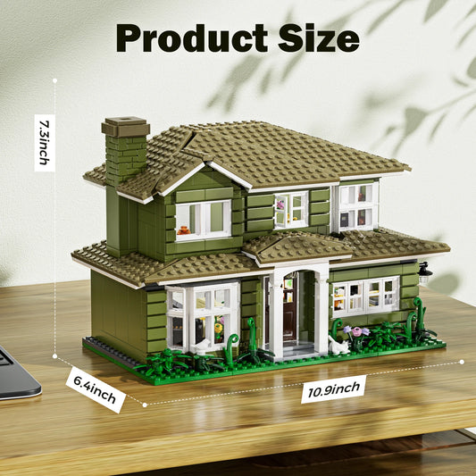 Dunphy House Building Blocks Set For Creative Family Fun