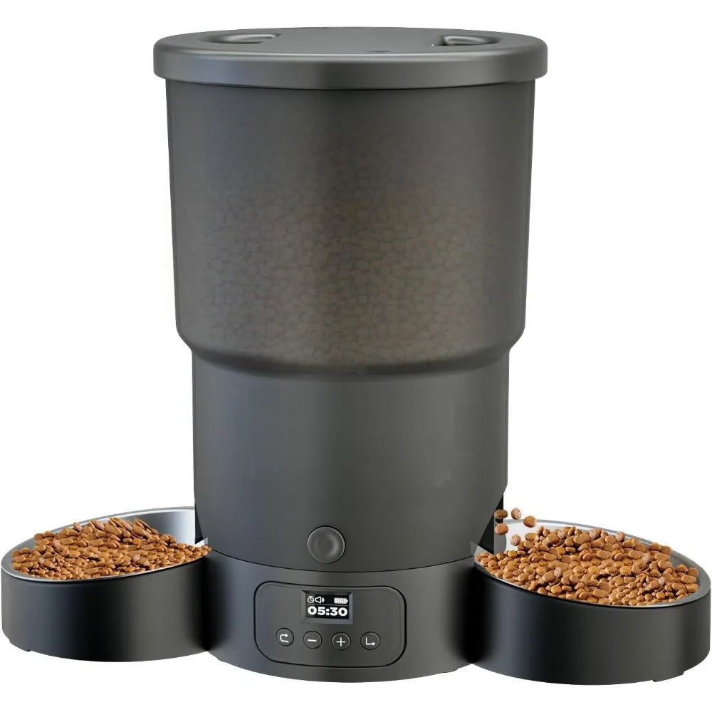 Automatic Cat Feeder for Multiple Pets with Programmable Meals