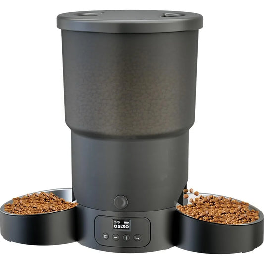 Automatic Cat Feeder for Multiple Pets with Programmable Meals