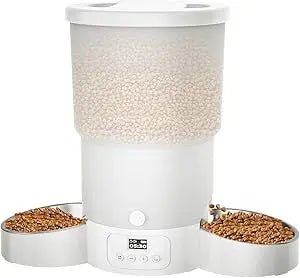 Automatic Cat Feeder for Multiple Pets with Programmable Meals