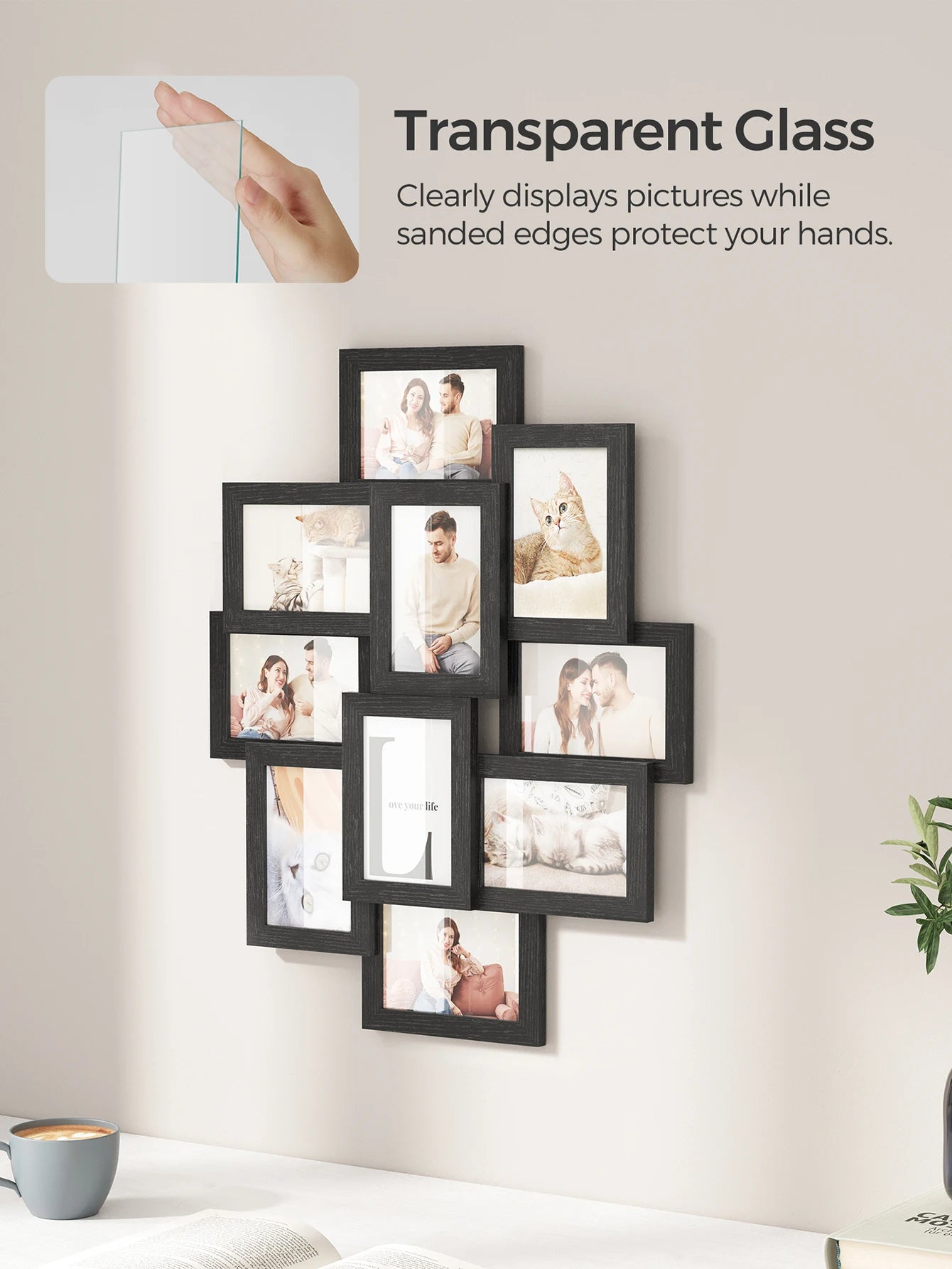 Songmics Collage Picture Frames for Beautiful Wall Displays