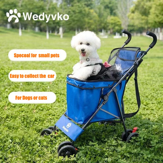 Pet Stroller For Dogs And Cats Travel With Ease