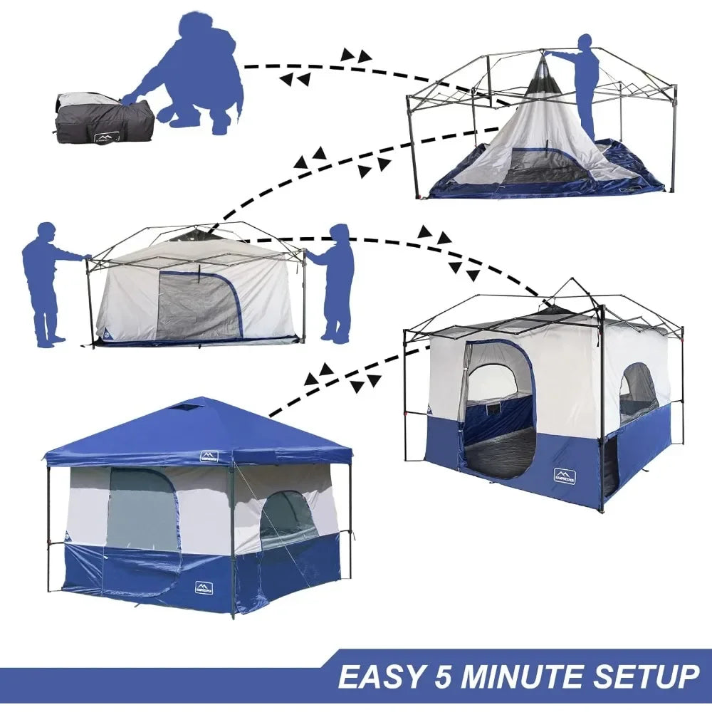 Camping Inner Tent For Pop Up Canopy Converts To Shelter