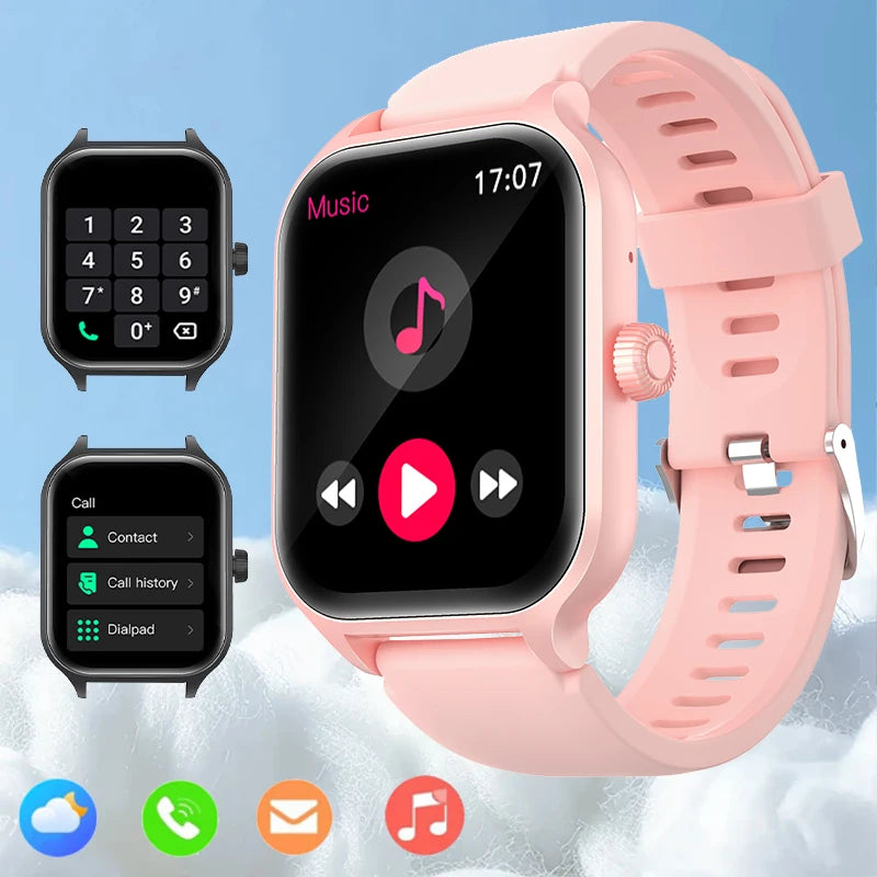 Smart Watch With Wireless Calling And Multi-Sport Tracking Features