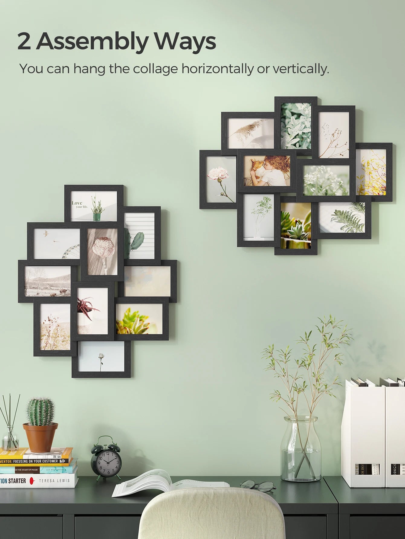 Songmics Collage Picture Frames for Beautiful Wall Displays