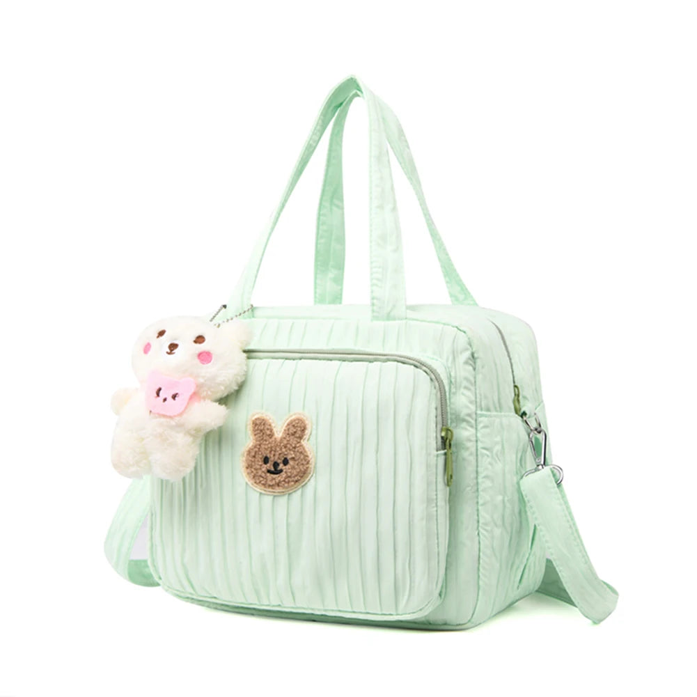 Cartoon Diaper Bag With Pendant Multi Function Organizer