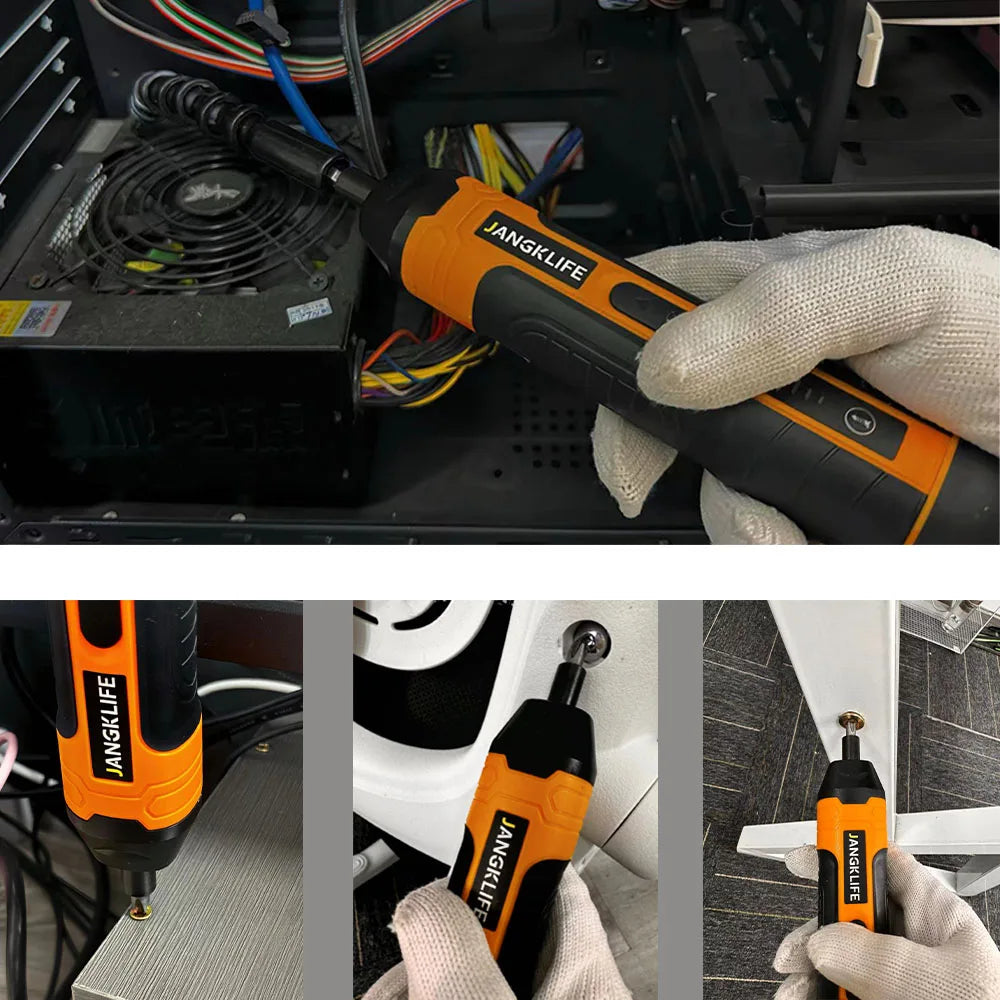 Cordless Electric Screwdriver Mini Drill Power Tools Set