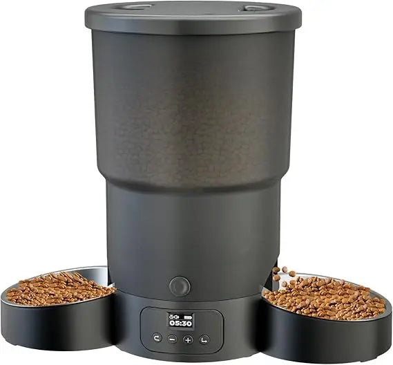 Automatic Cat Feeder for Multiple Pets with Programmable Meals